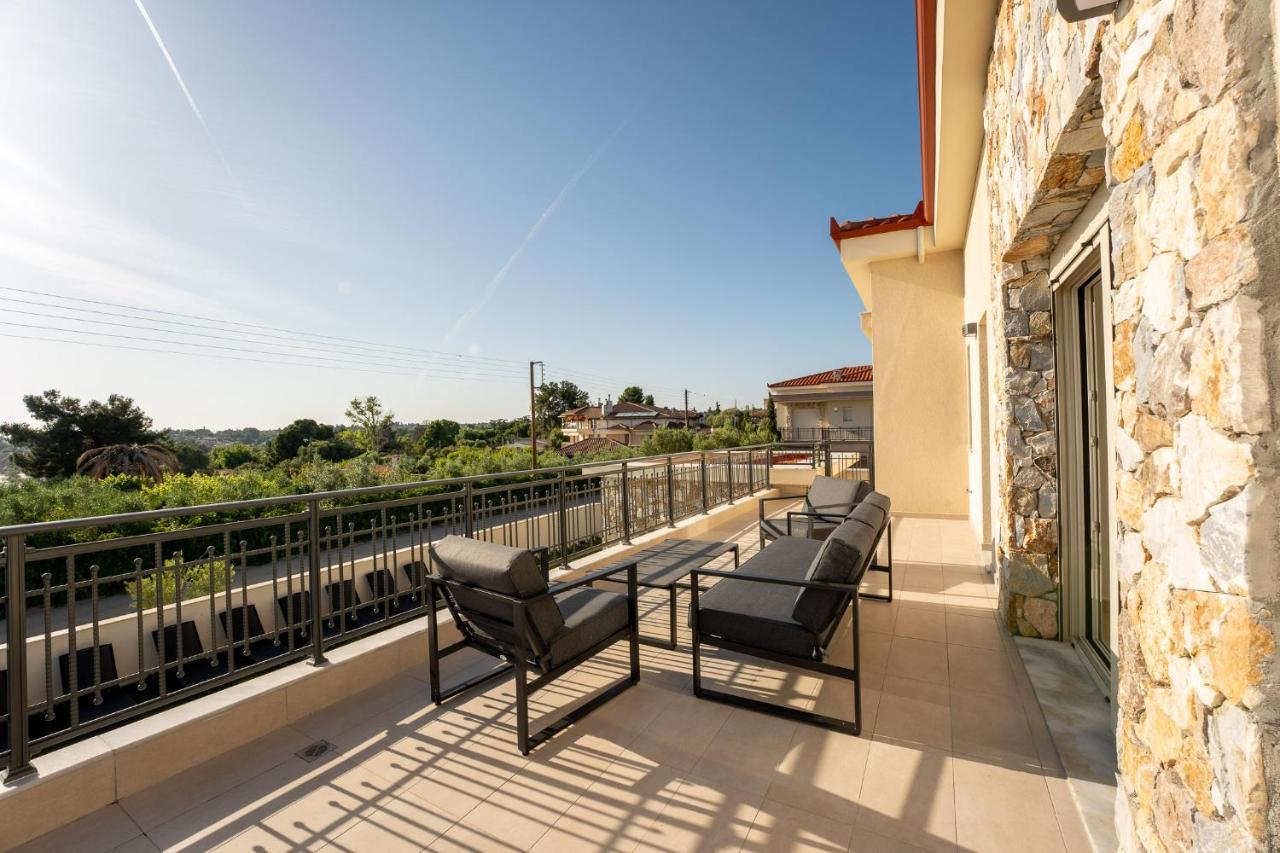 Kalisun Exclusive Villas Nea Kallikrateia 外观 照片